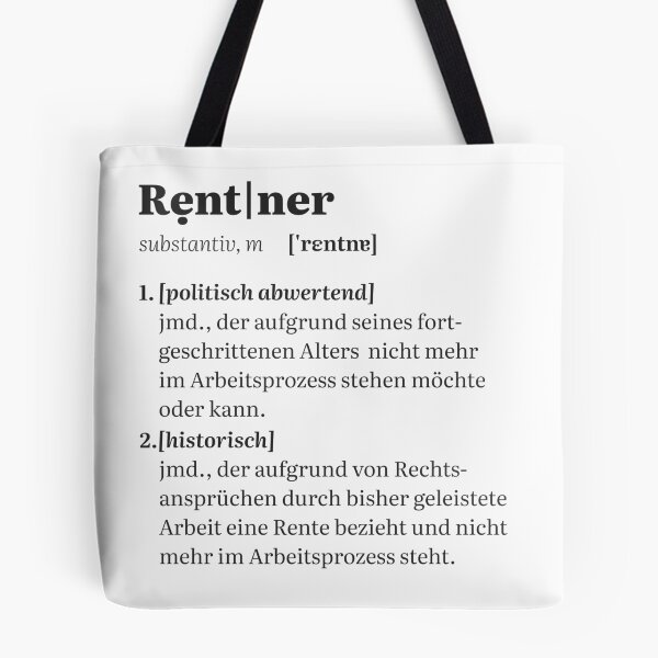 Item preview, Pensioner Shirt - Ironic dictionary-style definition designed and sold by VariousGoodies.