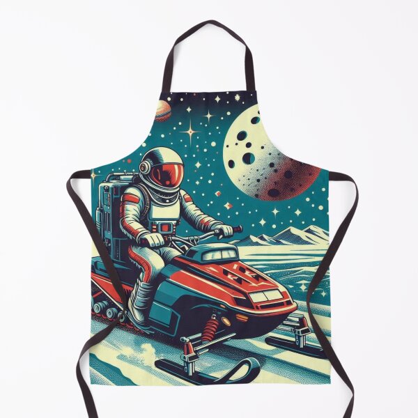 Item preview, the astronaut is exploring with a snow vehicle designed and sold by Dogandesighn.