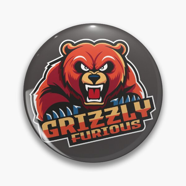 Item preview, Grizzly bear furious designed and sold by MerlinWear.