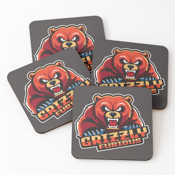 Item preview, Grizzly bear furious designed and sold by MerlinWear.