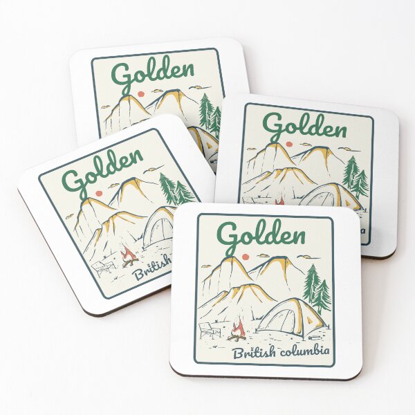 Item preview, Golden British Coumbia designed and sold by Paperfly Doodles.
