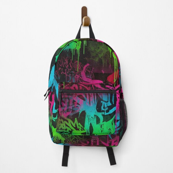 Item preview, Neon Surge Graffiti Flow Aop designed and sold by JohnnyVillas.