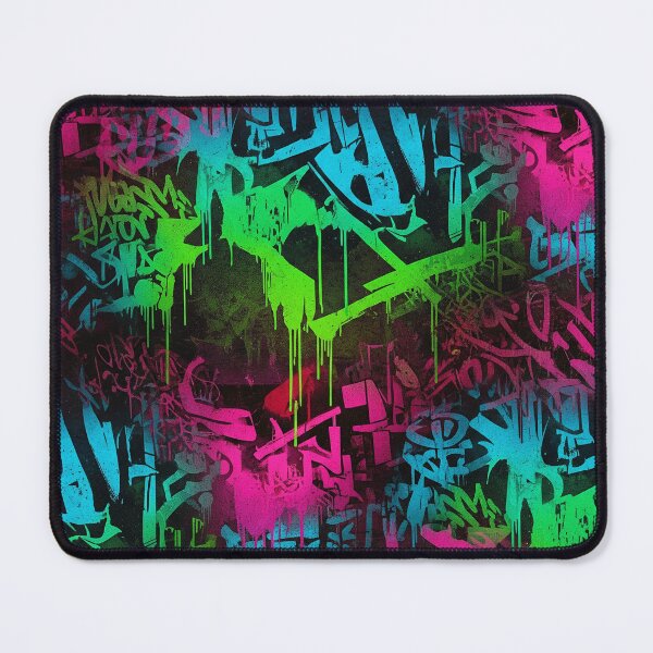 Item preview, Neon Surge Graffiti Flow Aop designed and sold by JohnnyVillas.