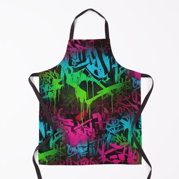 Item preview, Neon Surge Graffiti Flow Aop designed and sold by JohnnyVillas.