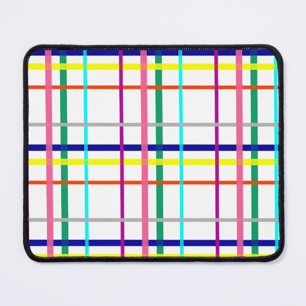 Item preview, Multicolored Tartan Plaid On White Background  designed and sold by PatternTitan.