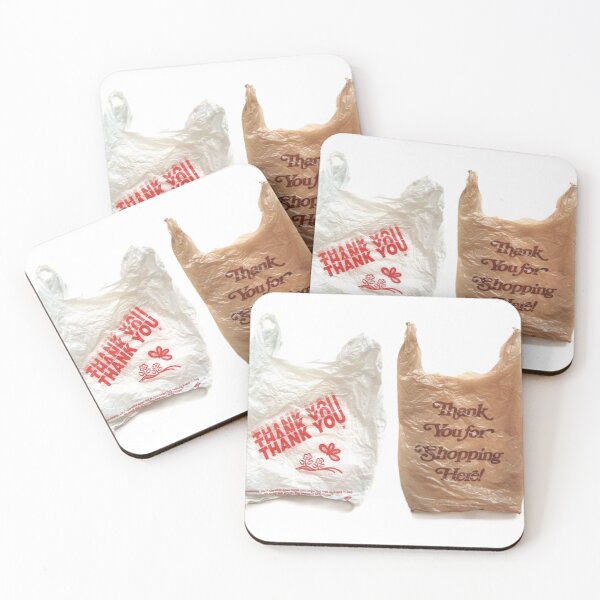 Item preview, plastic bags designed and sold by OrangeLineDesigns.