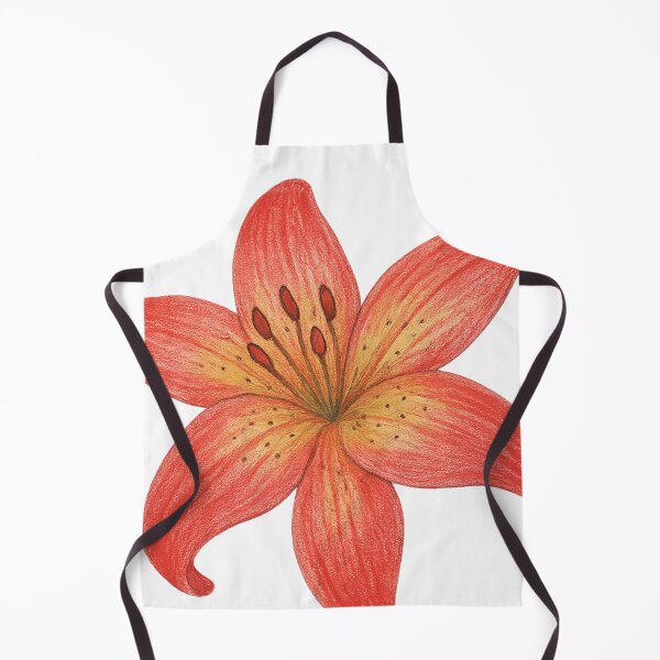 Item preview, Fire Lily – Flower of Strength designed and sold by Kunst-Shirt.