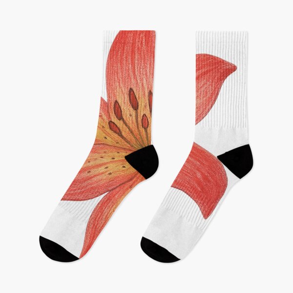 Item preview, Fire Lily – Flower of Strength designed and sold by Kunst-Shirt.