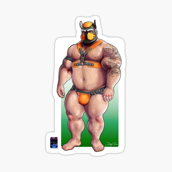 Item preview, MUSCLEPUP – Strong, proud and sexy! designed and sold by JoeyGeeArt.