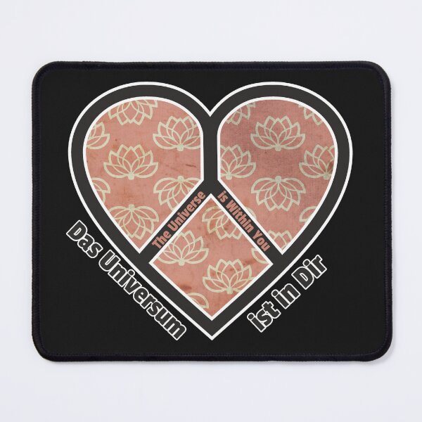 Item preview, Das Universum ist in Dir - Herz Frieden | The Universe is Within You - Heart Peace - German designed and sold by 	aluzia.design.