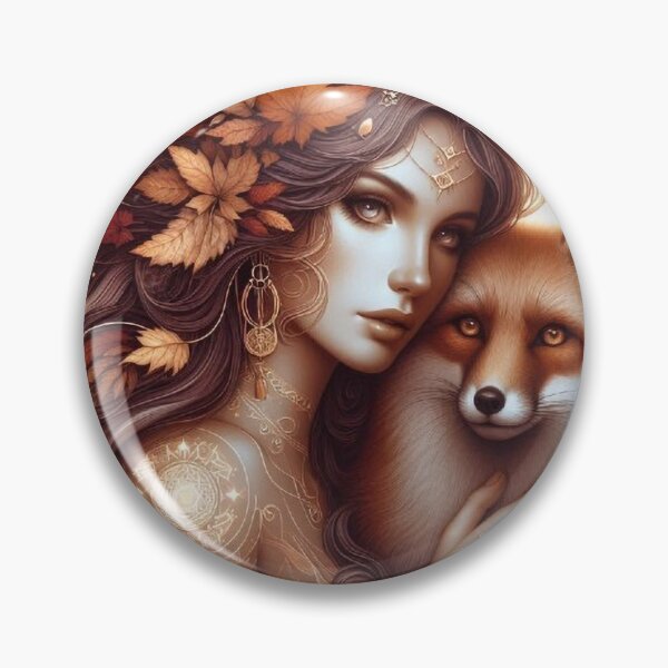 Item preview, Mystic Red Fox Spirit – Feminine Totem Energy designed and sold by Roberta Calabrese.