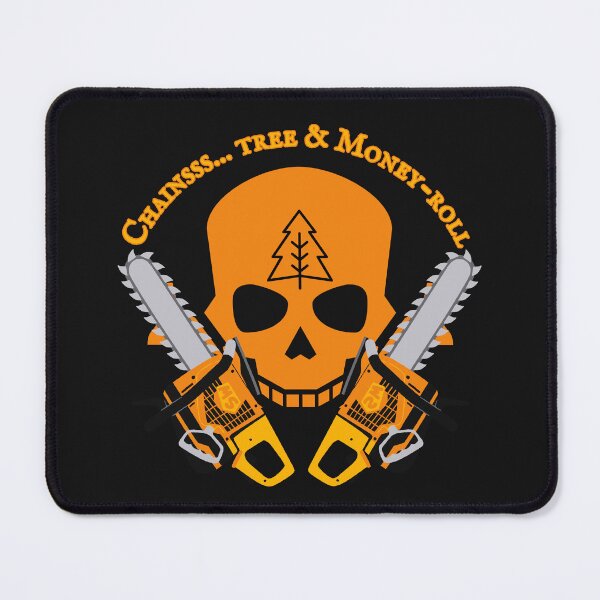 Item preview, Chainsss Tree Money-Roll Funny Gifts For Arborists designed and sold by GreybeardFlex.