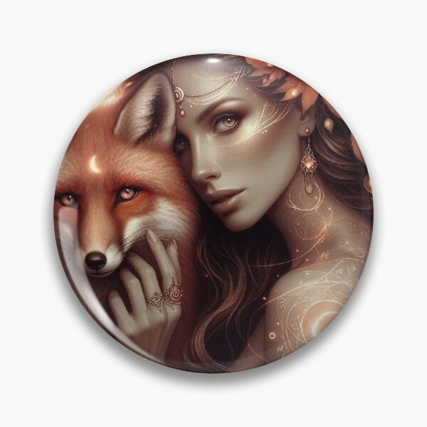 Item preview, Mystic Red Fox Spirit – Feminine Totem Energy designed and sold by Roberta Calabrese.