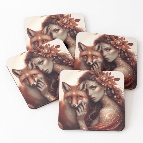 Item preview, Mystic Red Fox Spirit – Feminine Totem Energy designed and sold by Roberta Calabrese.