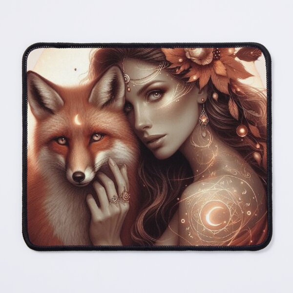 Item preview, Mystic Red Fox Spirit – Feminine Totem Energy designed and sold by Roberta Calabrese.