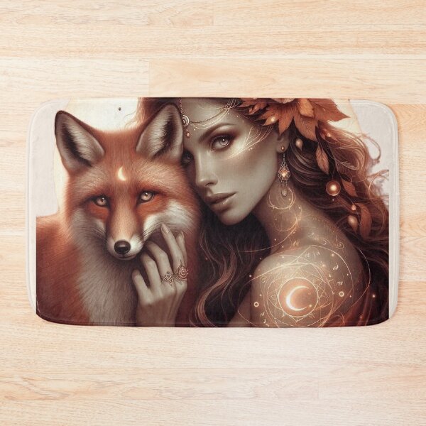 Item preview, Mystic Red Fox Spirit – Feminine Totem Energy designed and sold by Roberta Calabrese.