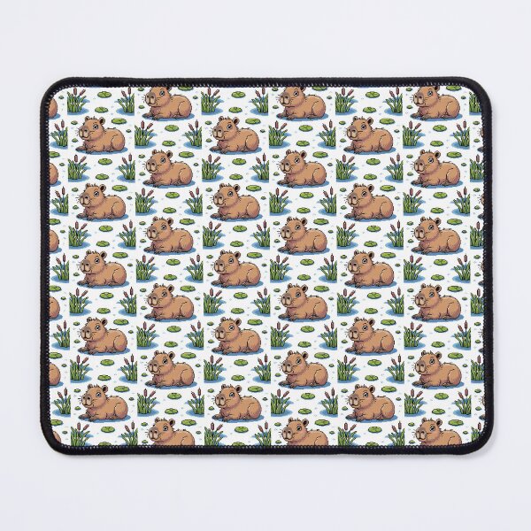 Item preview, Cute Pixel Art Capybara - Funny Pixel Animal Pattern designed and sold by MonkiFlipp.