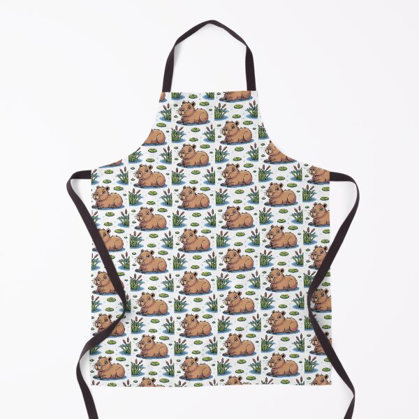 Item preview, Cute Pixel Art Capybara - Funny Pixel Animal Pattern designed and sold by MonkiFlipp.