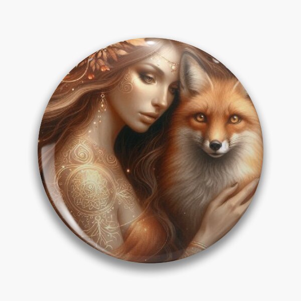 Item preview, Mystic Red Fox Spirit – Feminine Totem Energy designed and sold by Roberta Calabrese.
