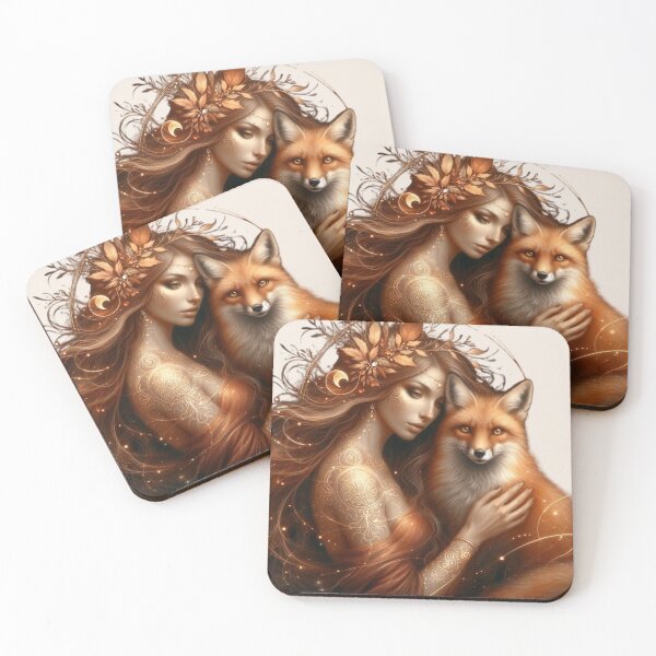 Item preview, Mystic Red Fox Spirit – Feminine Totem Energy designed and sold by Roberta Calabrese.
