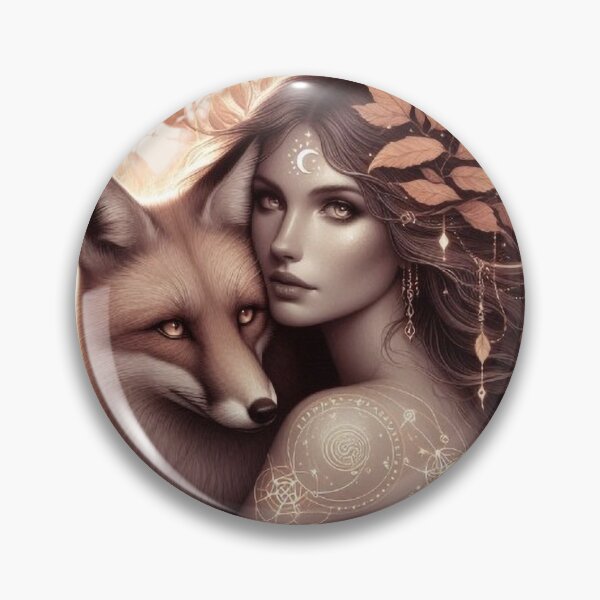 Item preview, Mystic Red Fox Spirit – Feminine Totem Energy designed and sold by Roberta Calabrese.