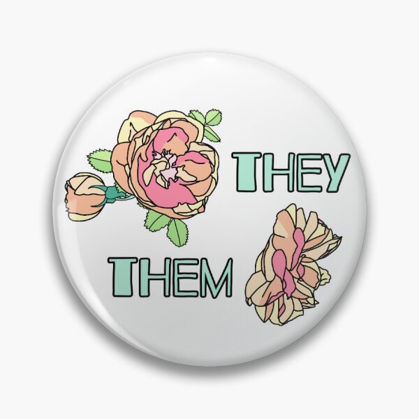 Item preview, Pronouns: They/Them designed and sold by crackaone.