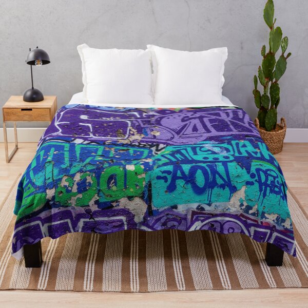 Item preview, Murmullos de medianoche Graffiti Aop designed and sold by JohnnyVillas.