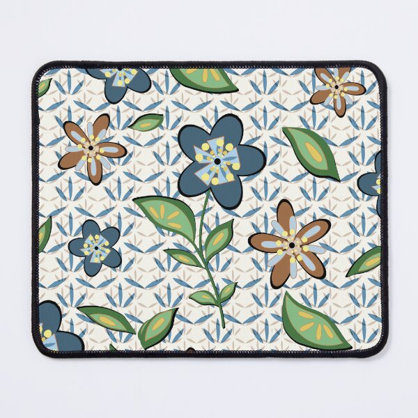 Item preview, Muted Daisy Floral Seamless Repeat designed and sold by Sharon Schwalbe.