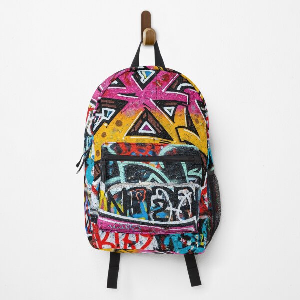 Item preview, Retro Pulse Gradient Graffiti Aop designed and sold by JohnnyVillas.