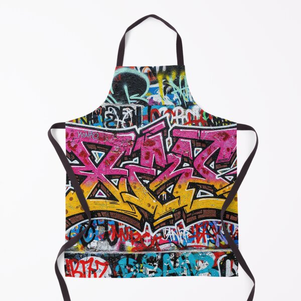 Item preview, Retro Pulse Gradient Graffiti Aop designed and sold by JohnnyVillas.
