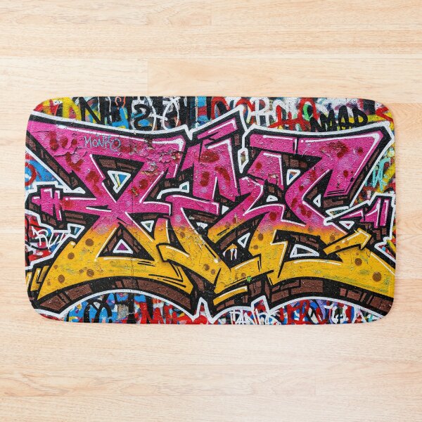 Item preview, Retro Pulse Gradient Graffiti Aop designed and sold by JohnnyVillas.