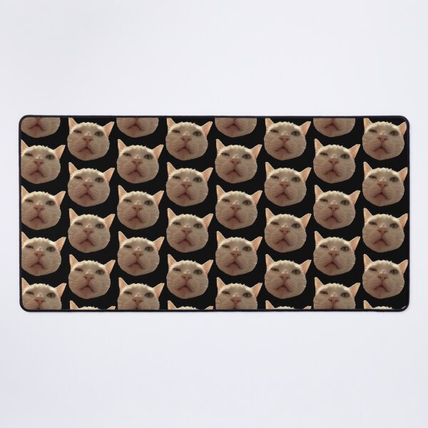 Item preview, Disgusted White Cat Meme designed and sold by PhunkyPhunnys.