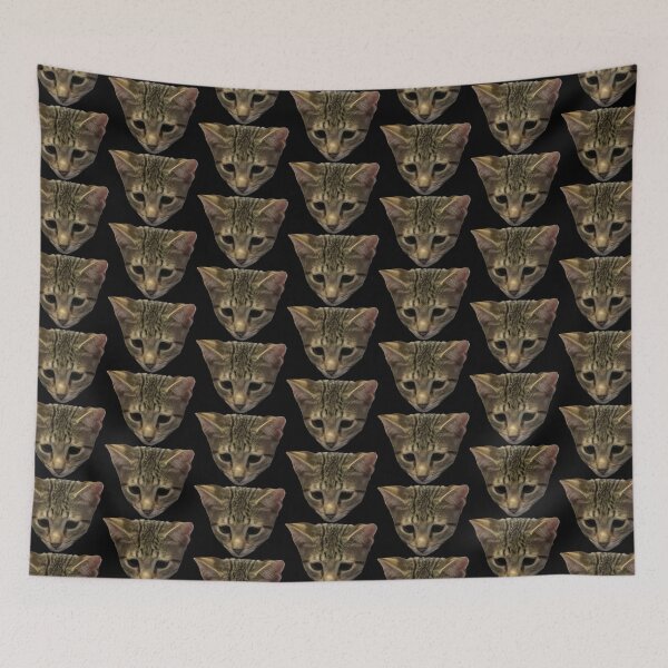 Item preview, Little Sad Cat Meme designed and sold by PhunkyPhunnys.