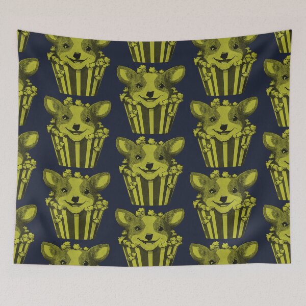 Item preview, Corgi Popcorn designed and sold by kinpirks.