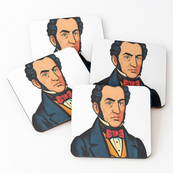 Item preview, Francisco Morazán Pop Art Portrait designed and sold by StudioCultura.