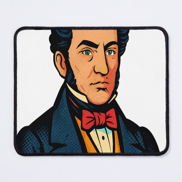 Item preview, Francisco Morazán Pop Art Portrait designed and sold by StudioCultura.