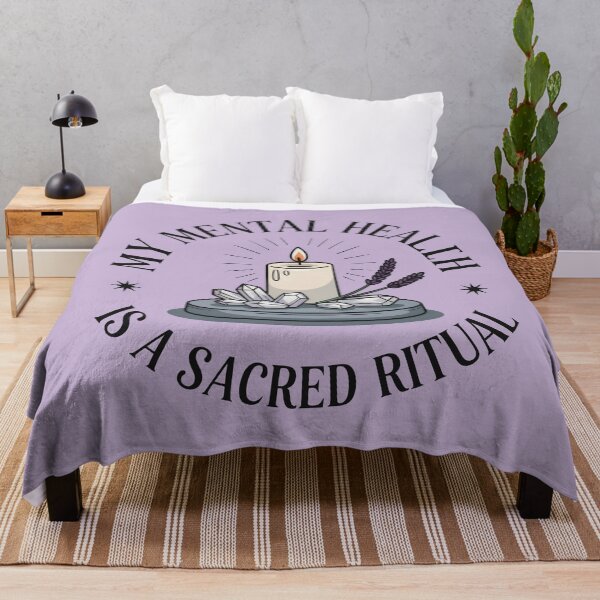 Item preview, My Mental Health Is A Sacred Ritual designed and sold by CrypticHMystic.
