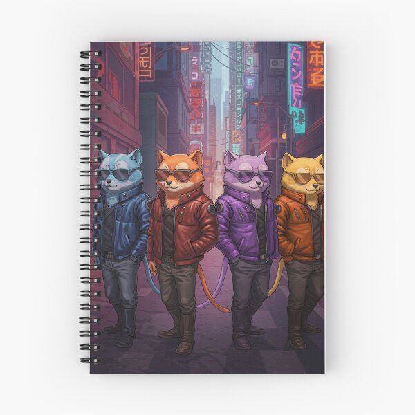 Item preview, Cat Gang  designed and sold by Dead Pixel Club.