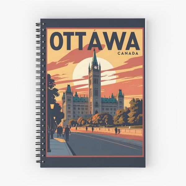 Item preview, A Vintage Illustration of Ottawa - Canada  designed and sold by GoodOldVintage.