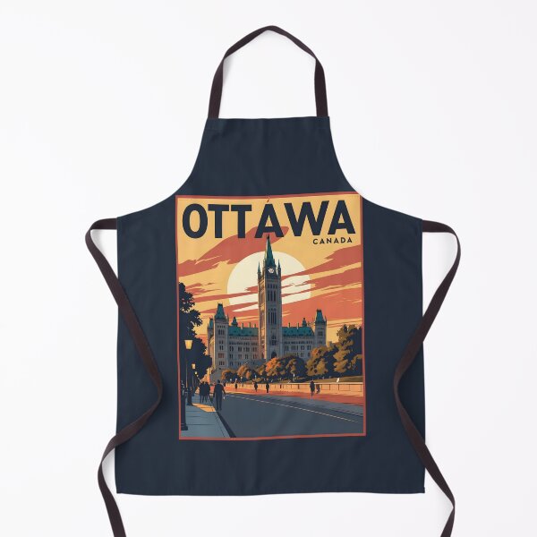 Item preview, A Vintage Illustration of Ottawa - Canada designed and sold by GoodOldVintage.