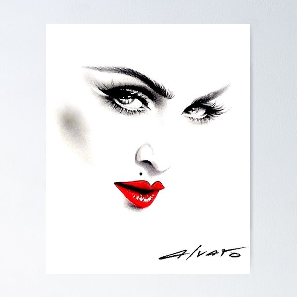 Item preview, RED LIPS designed and sold by AlvaroArts.