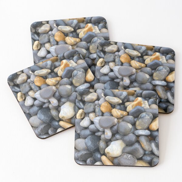 Item preview, Stones at Sheringham beach, Norfolk. UK. designed and sold by Kate Anderson Art.