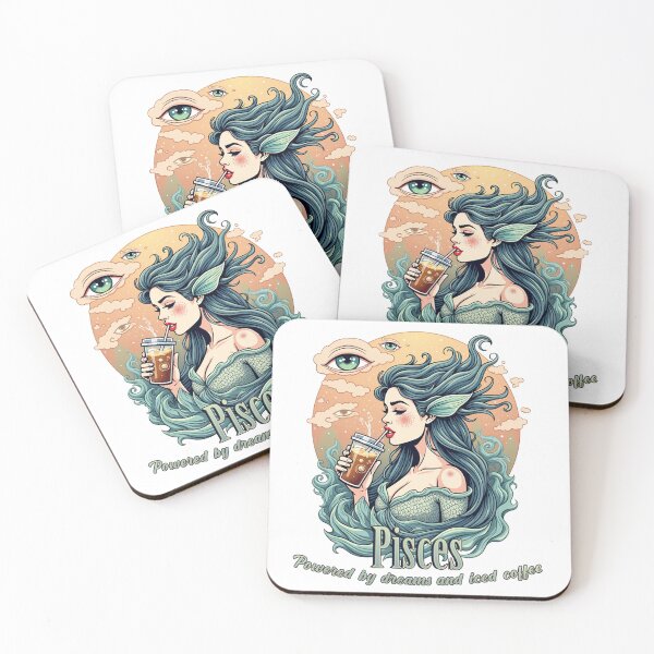 Item preview, Pisces dream and iced coffee designed and sold by Visarut.
