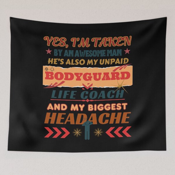 Item preview, My Bodyguard Of A Man  designed and sold by Eranthe Bernardo.