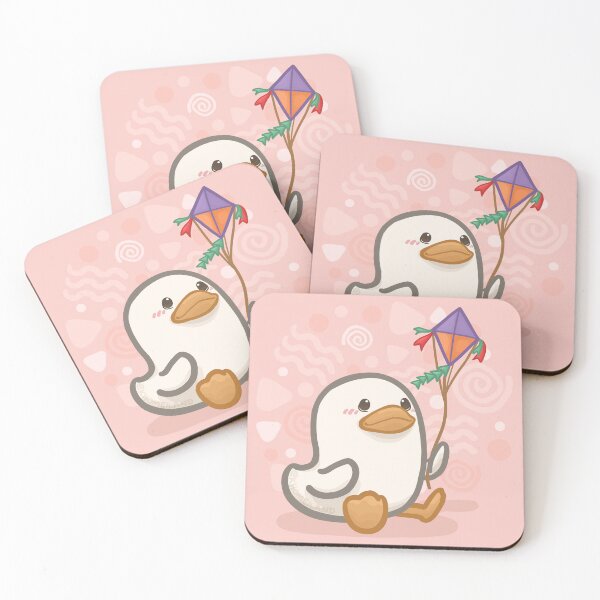 Item preview, Duck Playing with a Kite designed and sold by Khotekmei.