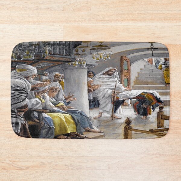 Item preview, Christ Healing The Infirm Woman  designed and sold by LitanyLane.