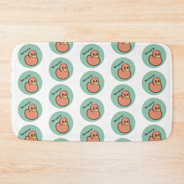 Item preview, Que Suerte Duck designed and sold by 4TheLoveofDucks.