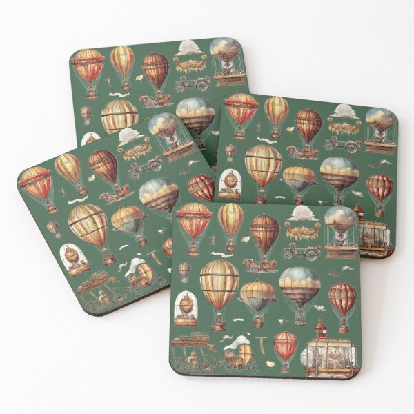 Item preview, Vaintage Baloons...Available as cell phones cases,art prints,bags,puzzels,postcards,hats,dresses,t-shirts,kids clothes,back packs,socks,clocks,stickers,Etc. designed and sold by born30.