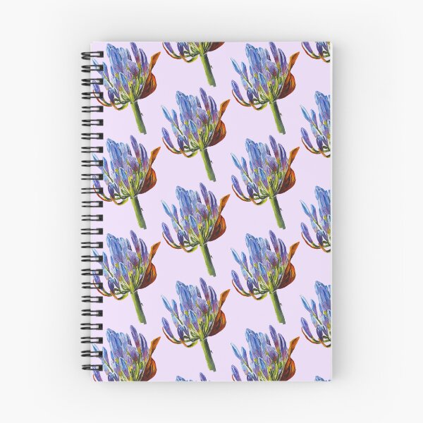 Item preview, Vibrant Bloom – Purple & Blue Buds designed and sold by PinkRhinoArt.