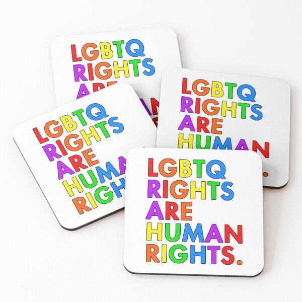 Item preview, LGBTQ RIGHTS ARE HUMAN RIGHTS designed and sold by Thelittlelord.